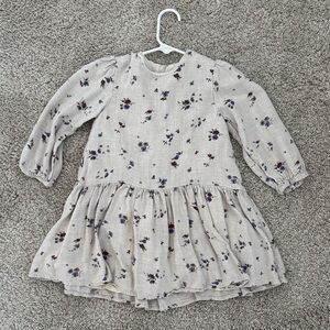 Floral Long Sleeve Dress
